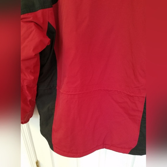 L.L.Bean Men's Ski Jacket Red Black Size Large - Picture 8 of 17